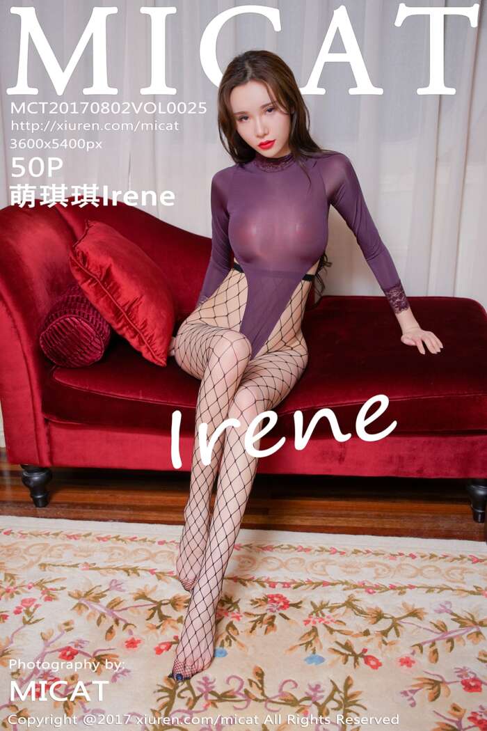 [MICAT猫萌榜] 2017.08.02 VOL.025 萌琪琪Irene [50+1P-179M]