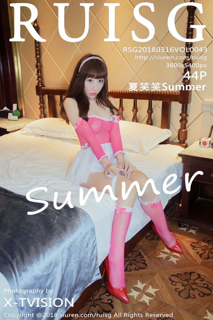 [RUISG瑞丝馆] 2018.03.16 VOL.043 夏笑笑Summer [44P128MB]