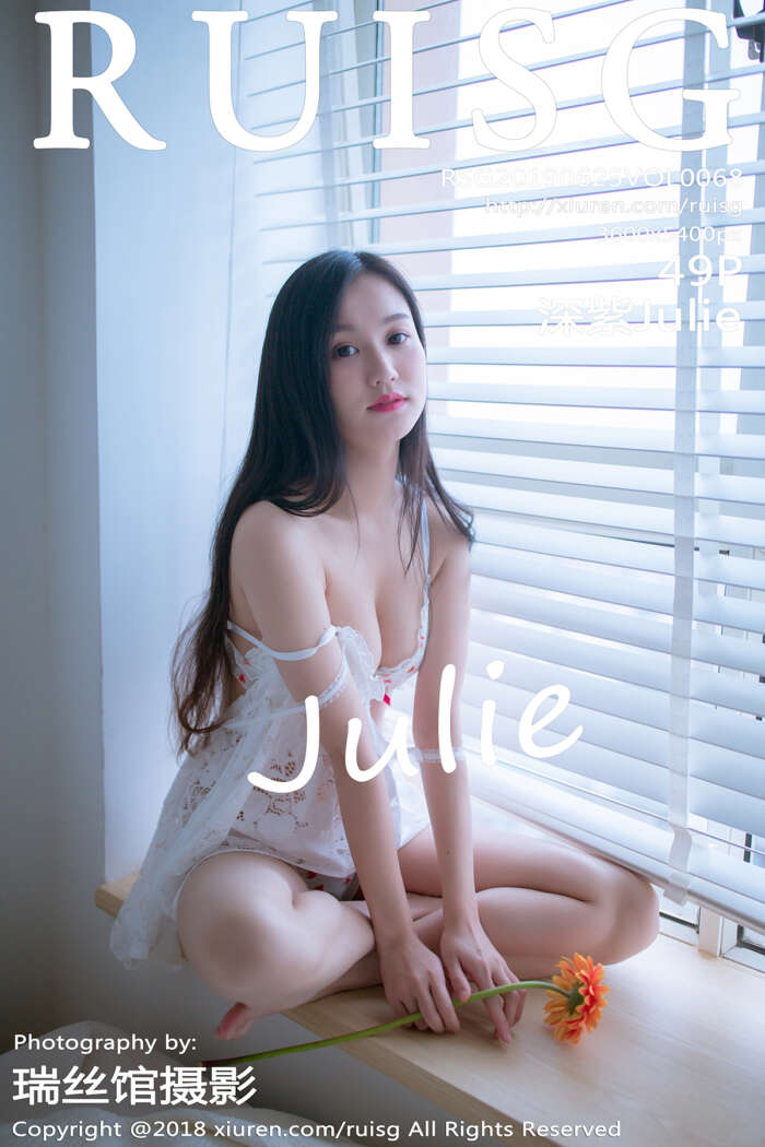 [RUISG瑞丝馆] 2019.06.25 VOL.068 深紫Julie [49P135MB]
