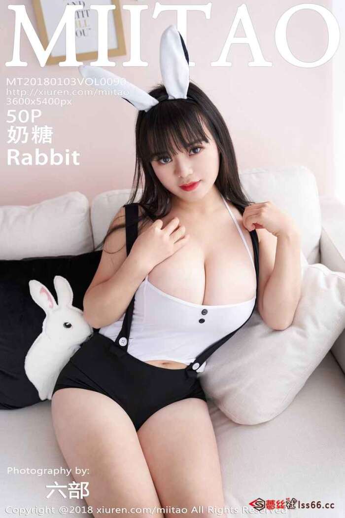 [MiiTao蜜桃社]2018.01.03 Vol.090 奶糖Rabbit[50+1P124M]