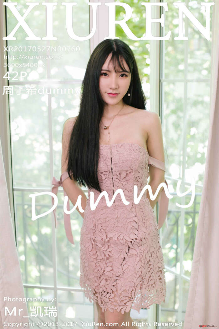 [XIUREN秀人网]2017.05.27 No.760 周于希dummy[42+1P267M]