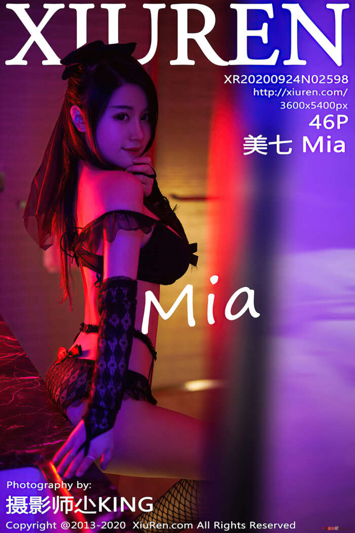 [XIUREN秀人网] 2020.09.24 VOL.2598 美七MIA[46+1P／497MB]