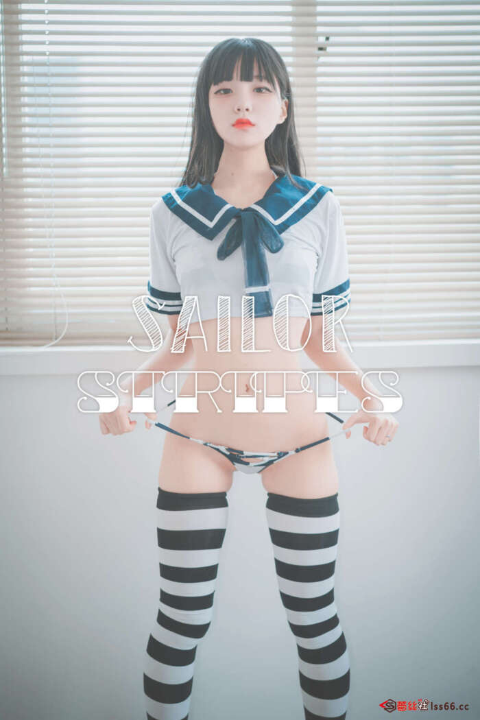 韩国正妹Jenny 9 – [DJAWA] Sailor Stripes
