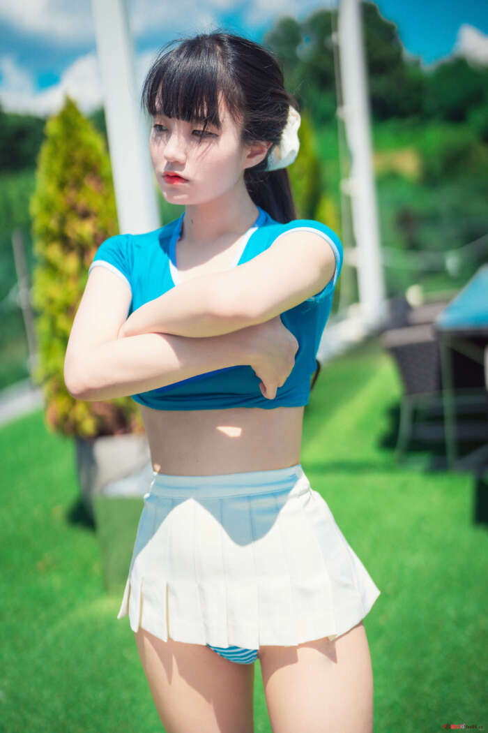 韩国正妹Jenny 25 – [DJAWA] Refr eshing Summer Normal S_version