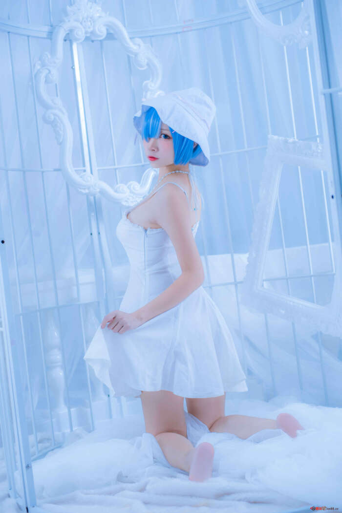 二佐Nisa NO.033 雷姆白裙 [27P-31MB]