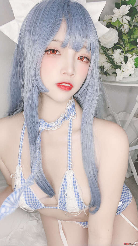 二佐Nisa NO.091 私房自拍蓝格比基尼女仆[40P-212MB]