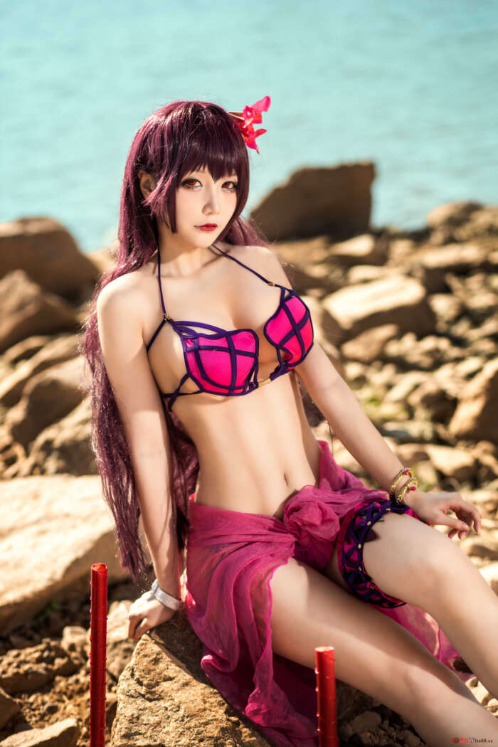 仙九Airi NO.003 斯卡哈水着 [15P-152MB]