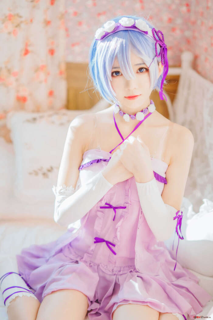 桜桃喵 088 蕾姆小睡裙[40P-639MB]