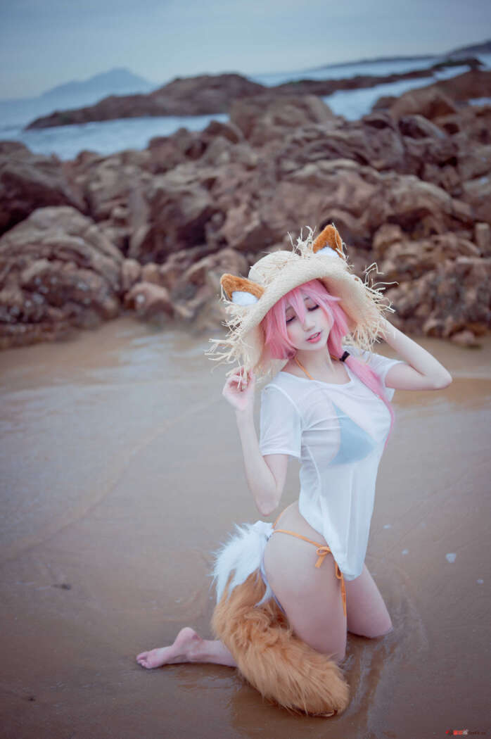 周叽是可爱兔兔 NO.033 小玉泳装[23P-204MB]