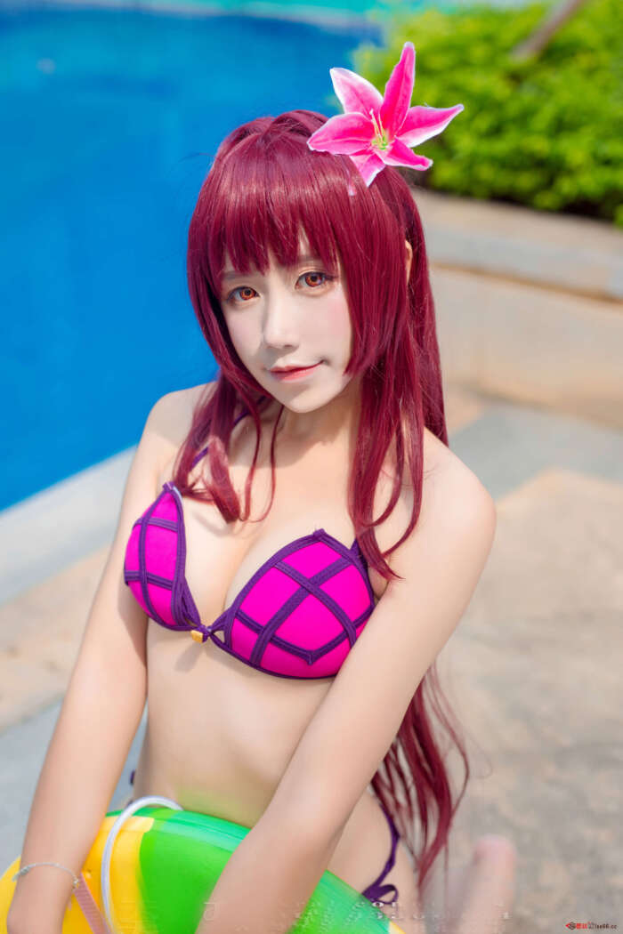 九曲Jean NO.019 斯卡哈 泳装 [9P-73MB]