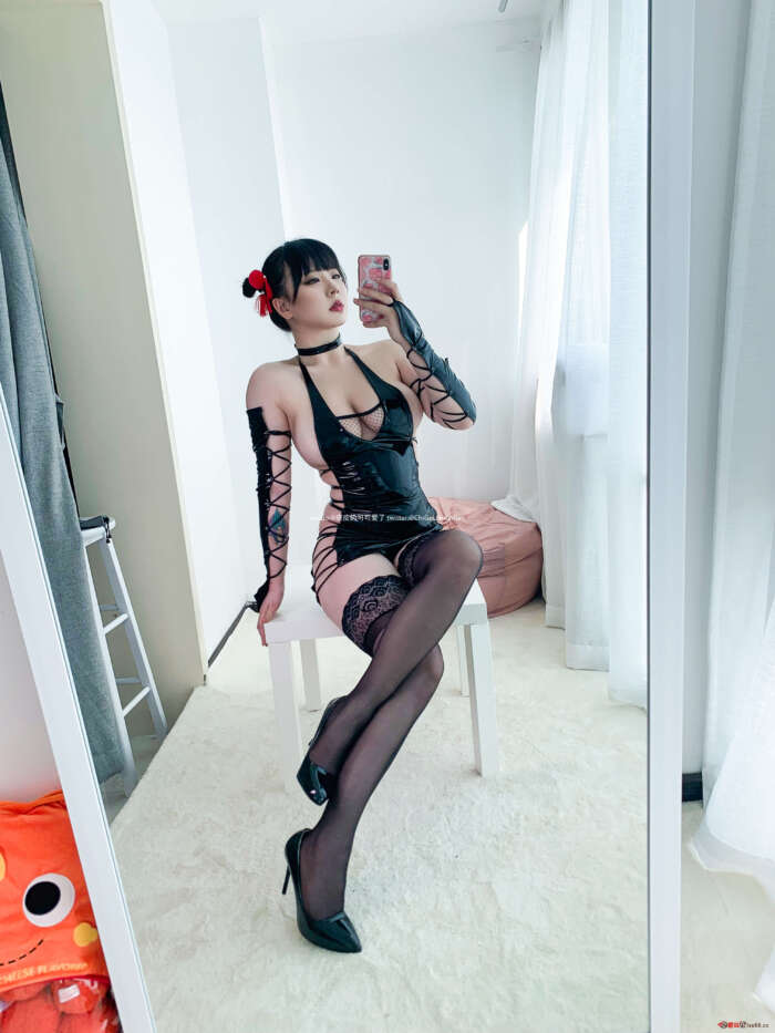 皮皮奶 NO.017 忍者皮衣 [45P-175MB]