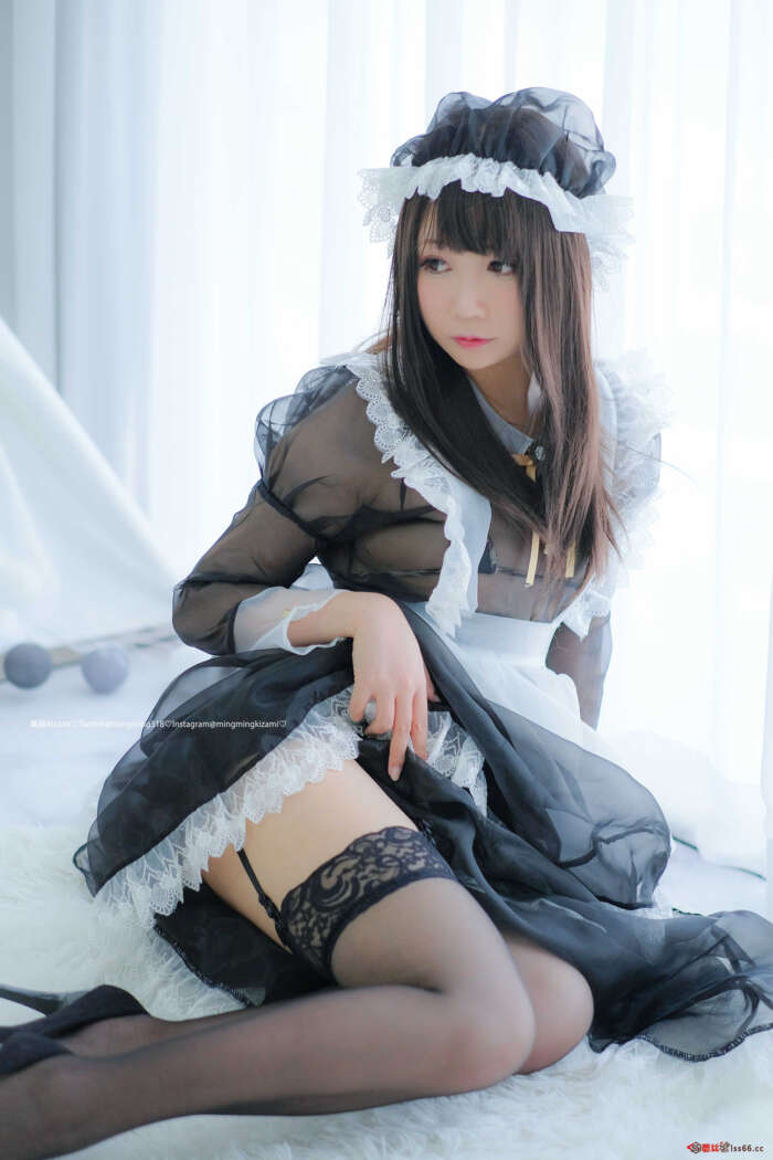 铭铭Kizami Vol.015 透明メイド服 写真+自撮り [153P 486M]
