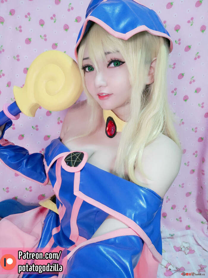 Potato Godzilla NO.008 Dark Magician Girl [30P-64MB]