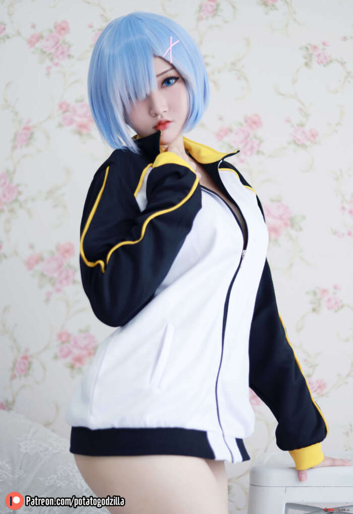 Potato Godzilla NO.029 Rem In Subaru Jacket [34P-226MB]