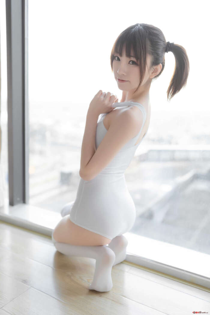 Kitaro_绮太郎 NO.012 单马尾 白[40P-124MB]