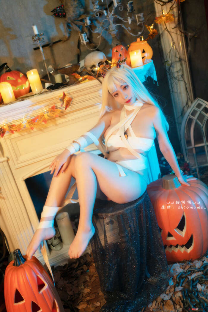 韶陌陌 NO.017 万圣节绷带[26P-404MB]