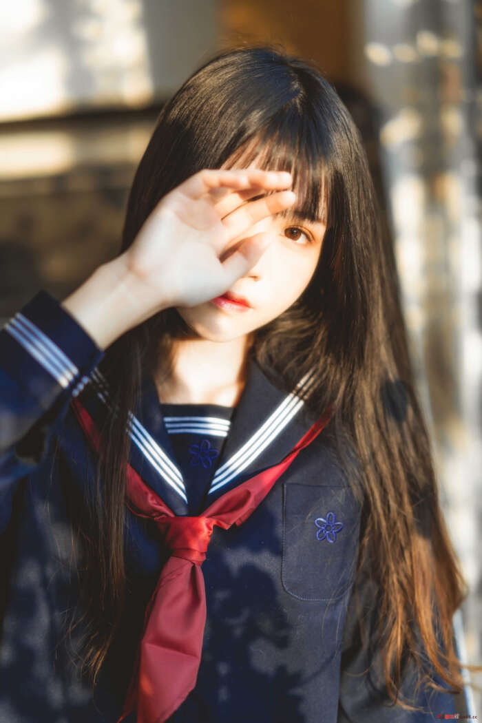 桜桃喵 012 小少女 黑色水手服 [50P-747MB]