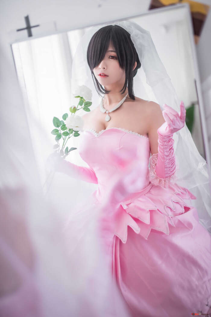 鳗鱼霏儿 NO.034 狂三 婚纱[14P-308MB]