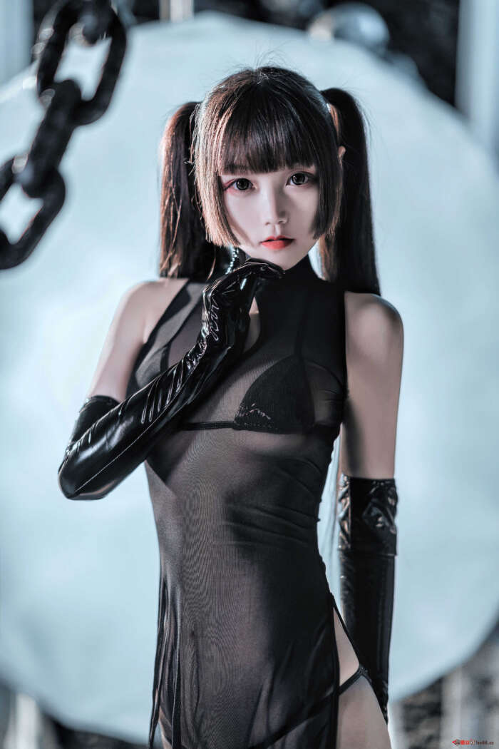 星野咪兔 NO.014 透视旗袍双马尾 [90P-2.02G]