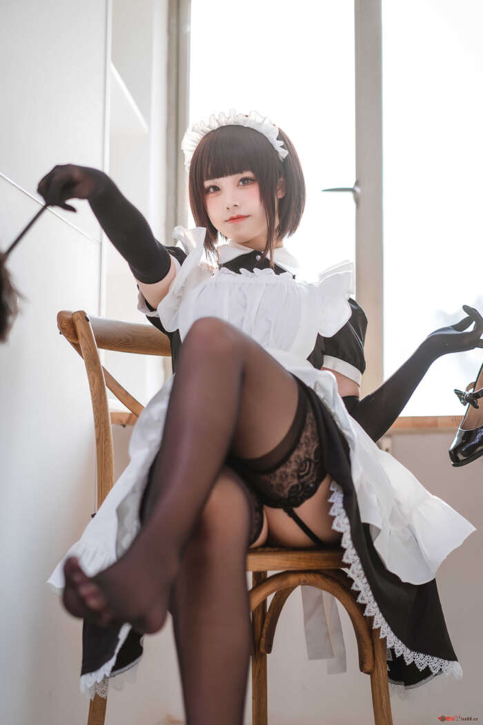 蜜汁猫裘 NO.059 民宿 女仆[50P-587MB]