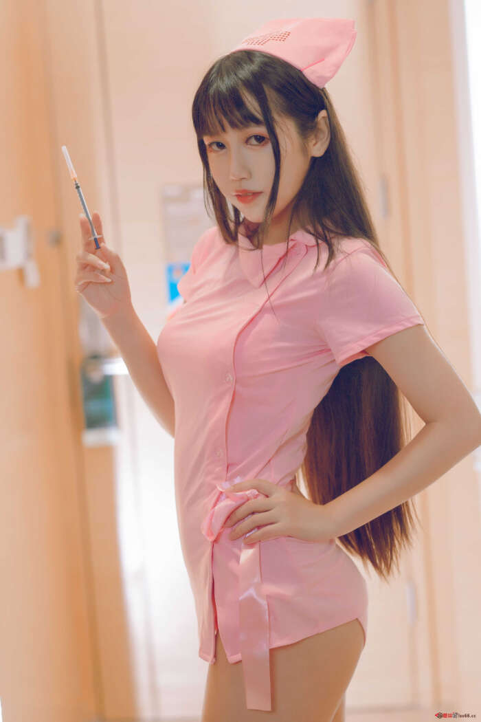 NO.013 不呆猫 粉色护士 [42P-376MB]