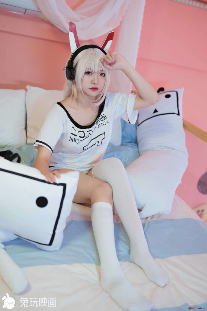 lovely呆玄 NO.010 穿T恤的凌波[45P-448MB]