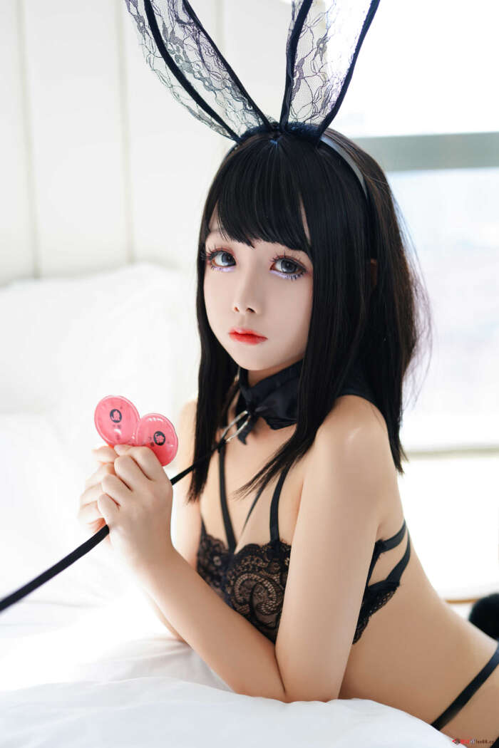 日奈娇 NO.011 黑色兔兔[25P-344MB]