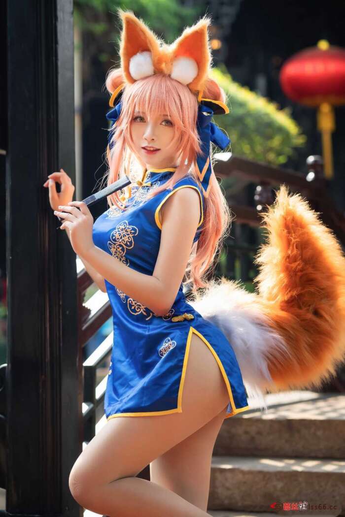 大大卷卷小卷 NO.014 玉藻前旗袍 [8P-66MB]