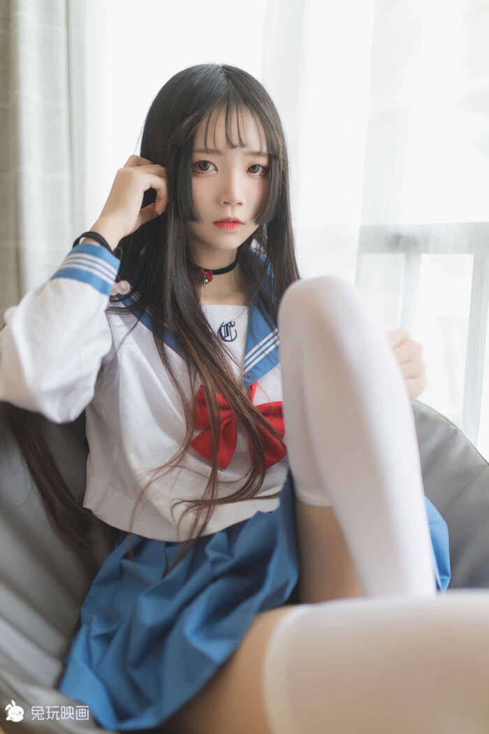 兔玩映画 五更百鬼 白丝JK [10P-26MB]