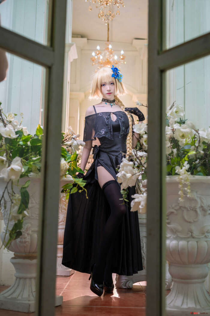 青青子Js NO.005 礼服贞德 [13P-110MB]