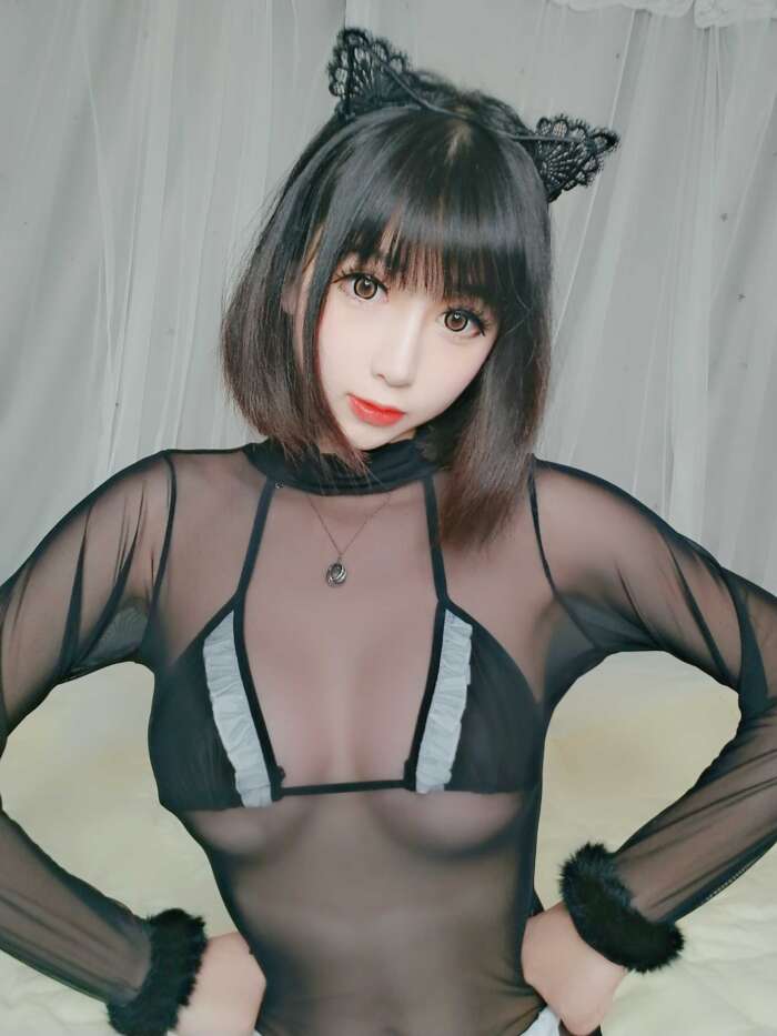 小酥酱 NO.003 黑猫 [40P1V-117MB]