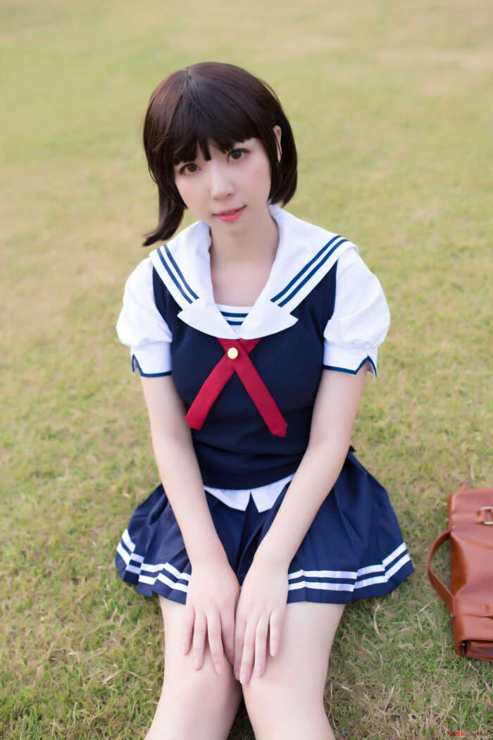 闪月半 NO.006 夏季制服 [9P-63MB]