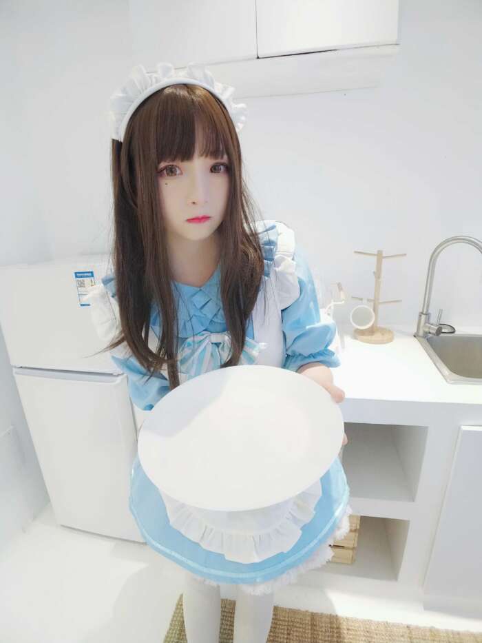 古川 NO.029 蓝白女仆 [19P-64MB]