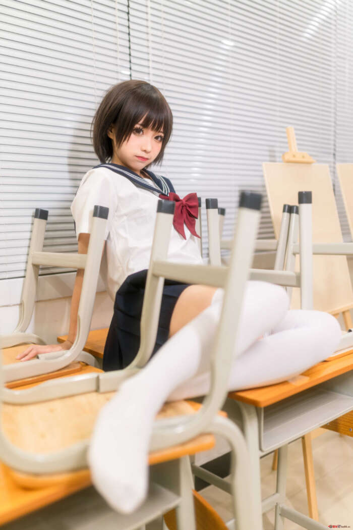 蠢沫沫 NO.022 教室 [61P-485MB]