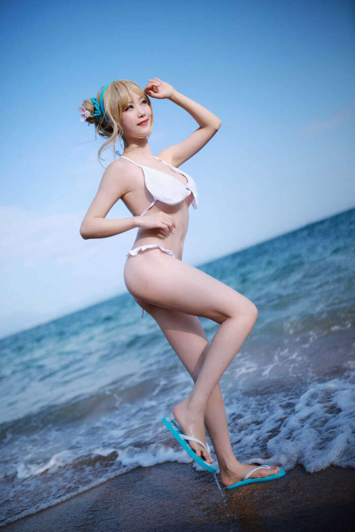 抖娘-利世 NO.045 海边索米[30P-88MB]