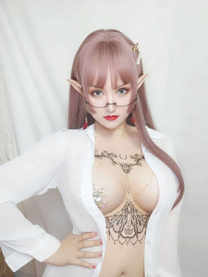 夏鸽鸽不想起床 NO.009 纹身水钻 [42P9V-143MB]