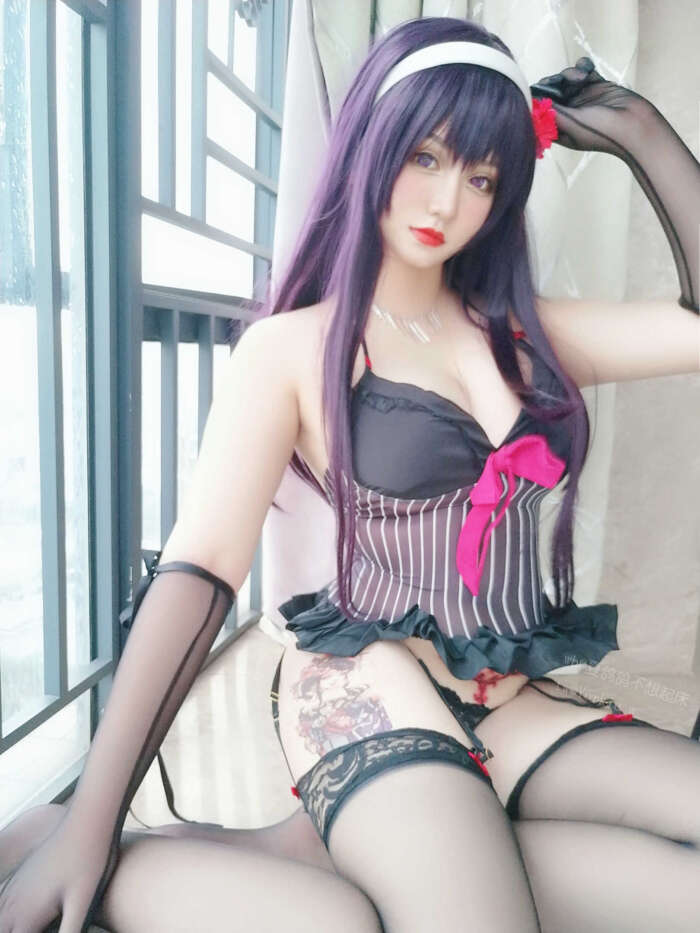 夏鸽鸽不想起床 NO.010 霞之丘诗羽 [43P2V-58MB]