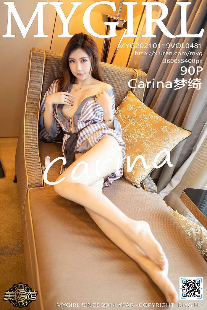 [MyGirl美媛馆]2021.01.19 VOL.481 Carina梦绮[90+1P／860MB]