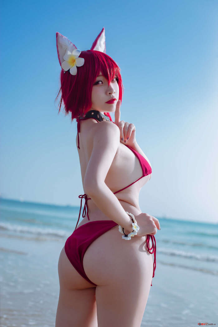 二佐Nisa NO.115 碧蓝千代田泳装 [20P]