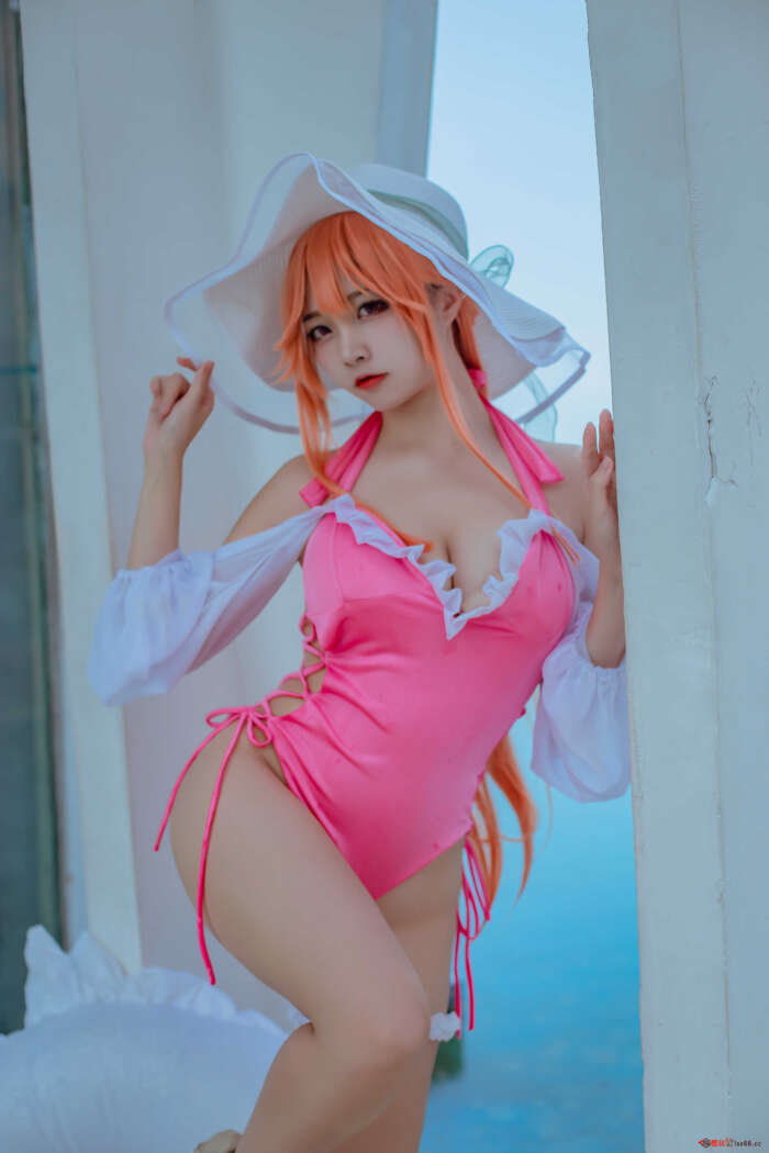 二佐Nisa NO.111 碧蓝黎塞留泳装 [9P]