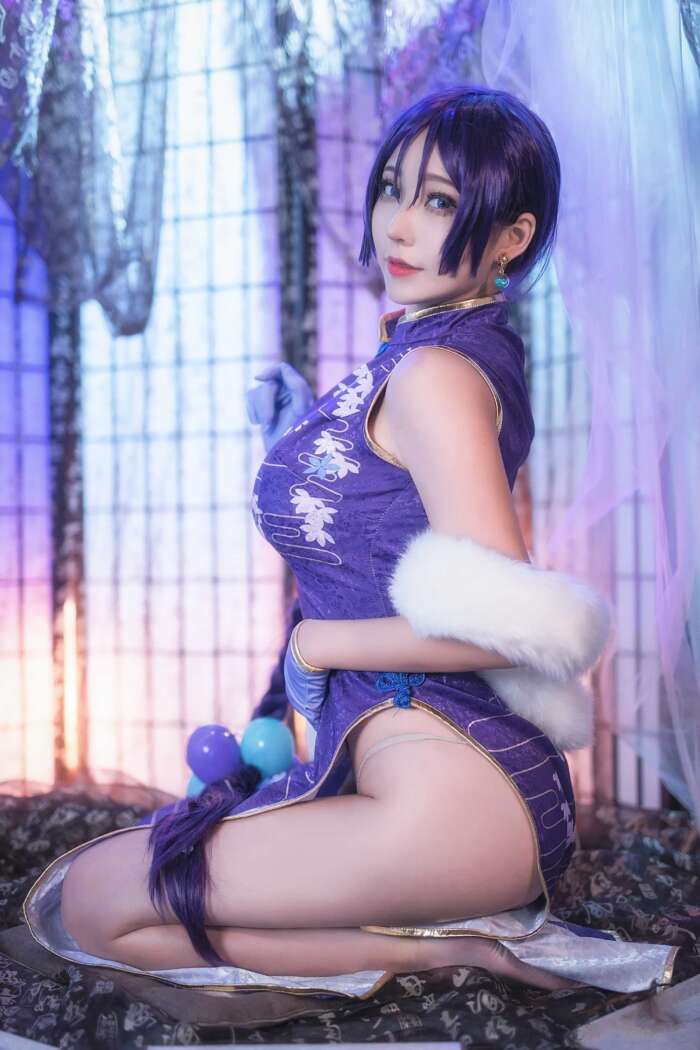 菌烨tako NO.012 源赖光 旗袍 [19P-105M]