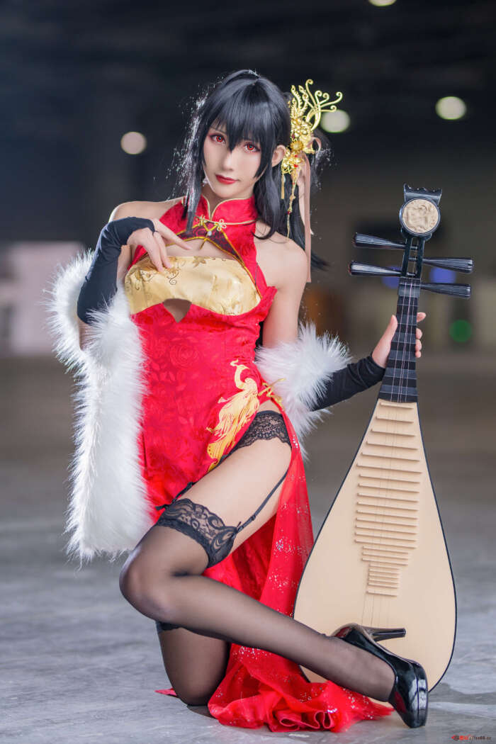 雅祈 樱岛麻衣 + 大凤旗袍 [38P]