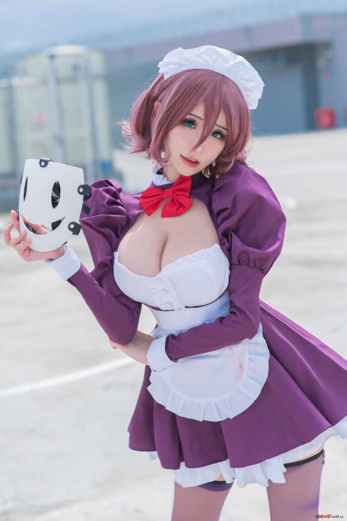 花リリ(Plant Lily) NO.003 Maid Mask [12P]