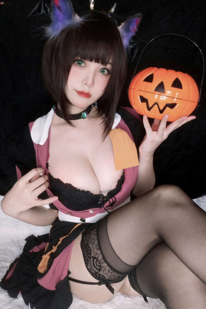 蜜汁猫裘 NO.077 万圣节 [27P]