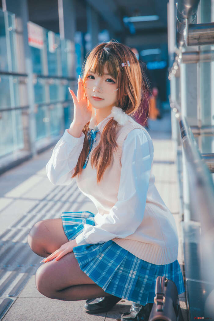 雪晴Astra NO.038 JK夕阳 [25P]