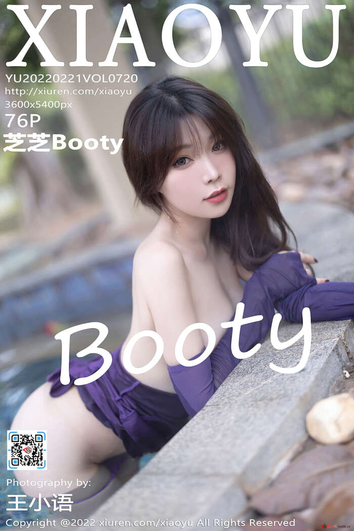 [XiaoYu语画界] 2022.02.21 VOL.720 芝芝Booty 惠州旅拍 [76+1P657M]