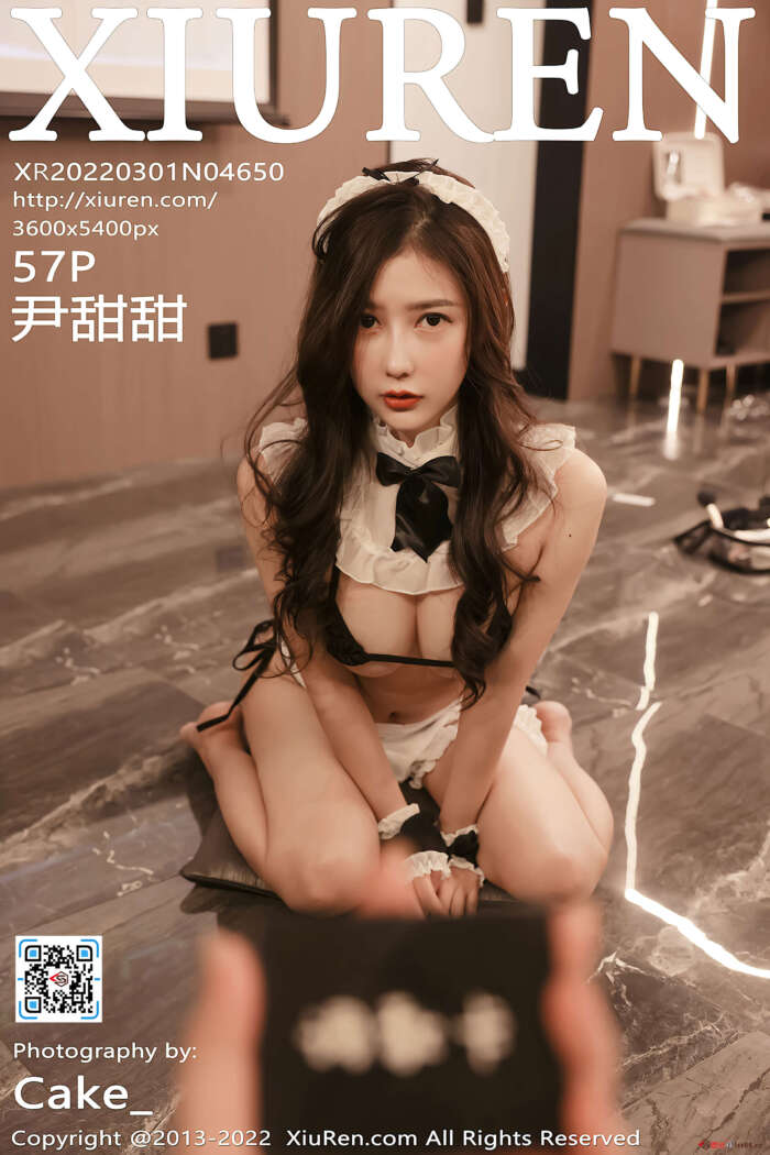 [XiuRen秀人网] 2022.03.01 NO.4650 尹甜甜 女仆装美腿 [57+1P489M]