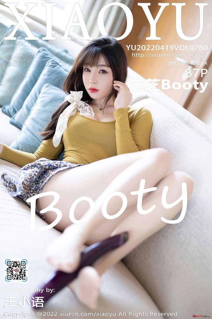 [XiaoYu语画界] 2022.04.19 VOL.760 芝芝Booty 丝袜美腿 [87+1P755M]