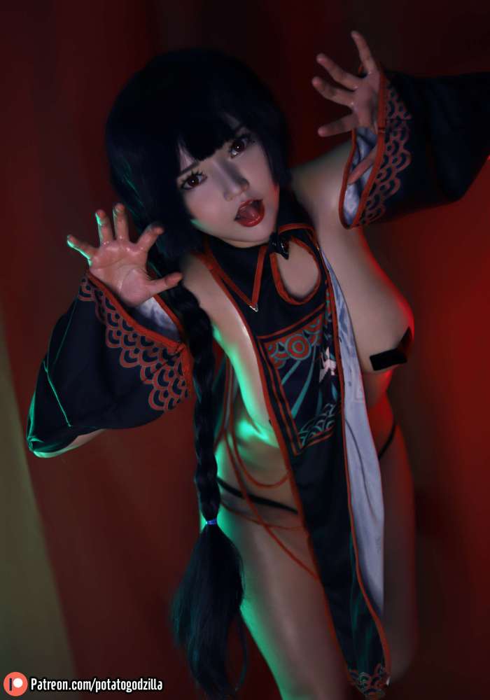 Potato Godzilla Pack Traje Chino [19P45MB]