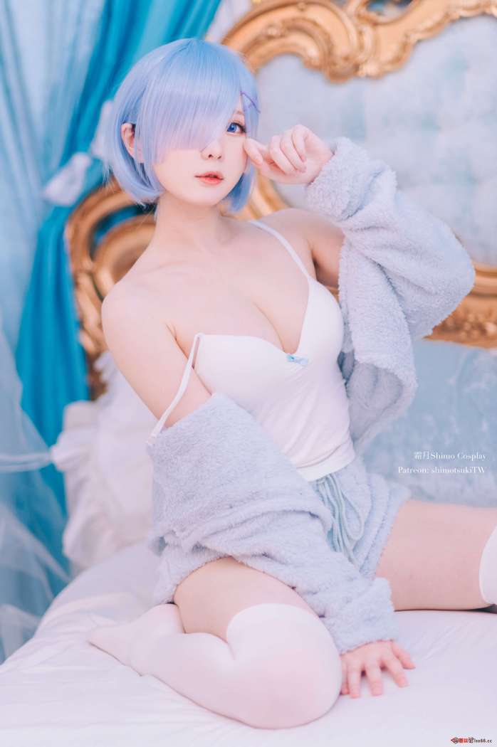 霜月shimo – 雷姆猫咪装 [16P-214MB]